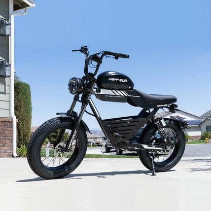 HappyRun G100 48V/38Ah 2000W Dual Battery Electric Bike