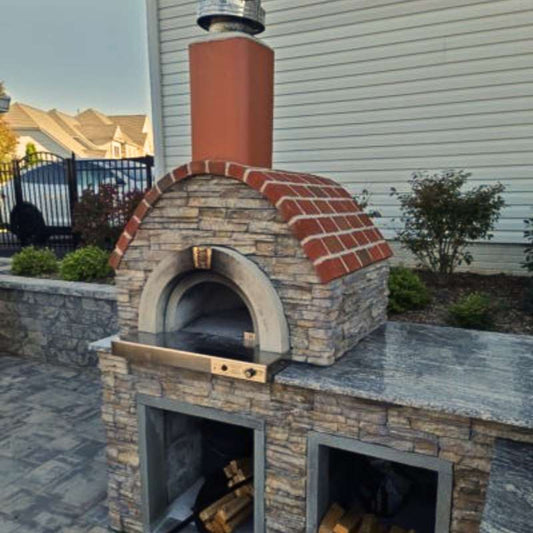 Forno De Pizza Outdoor Oven - Ready-to-Finish DiNapoli - FDP-DiNapoli/RTF-EI-NG