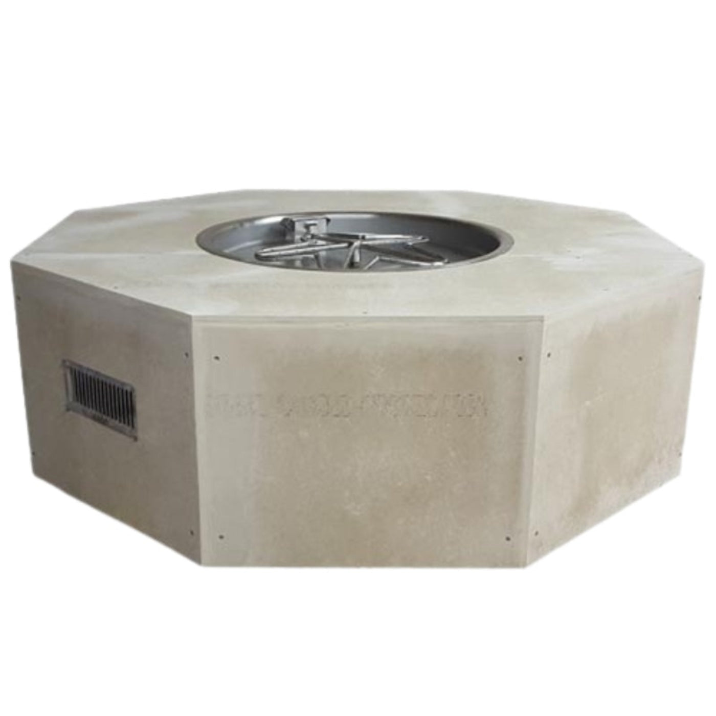 HPC Fire Ready-To-Finish Octagon Fire Pit Kit - U45O/MLFPK25CEK-NG