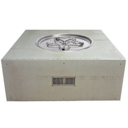 HPC Fire Ready-To-Finish Square Fire Pit Kit - U45S/MLFPK25CEK-NG