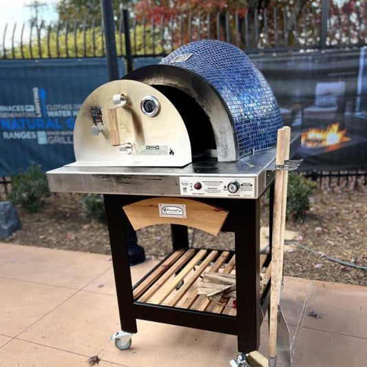 HPC Fire Forno De Pizza Outdoor Pizza Oven with Cart | Forno Series - FDP-FORNO/OB-EI-NG