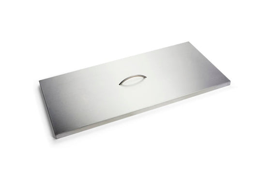 Stainless Steel Rectangle Fire Pit Cover- 5 sizes - HPHC-30