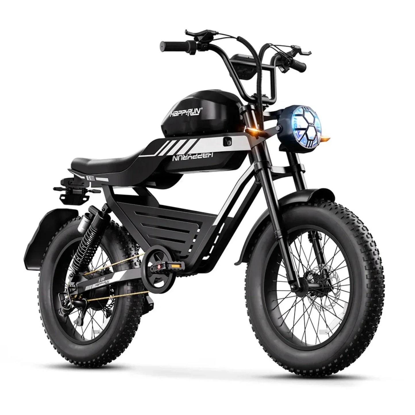 HappyRun G100 48V/38Ah 2000W Dual Battery Electric Bike