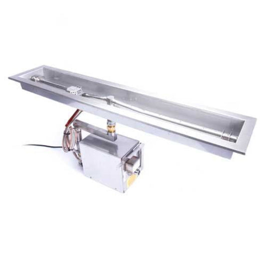 HPC 36″ Linear Torpedo Burner Hot Surface Electronic Ignition System - TOR-36SSEI-TRGH-120VAC-NG