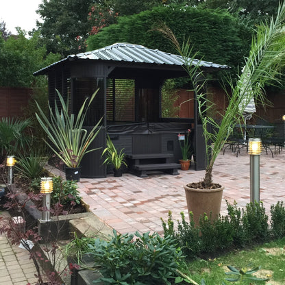 Fraser Gazebo 10ft x 10ft - Coffee