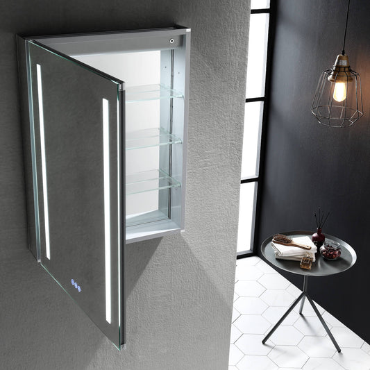 Blossom Pillar – 20 Inches LED Medicine Cabinet - MCL1 2032L