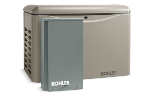 Kohler 114KW Standby Generator with 200 Amp Automatic Transfer Switch and App Connect Scratch and Dent - 4RCAL-200SELS