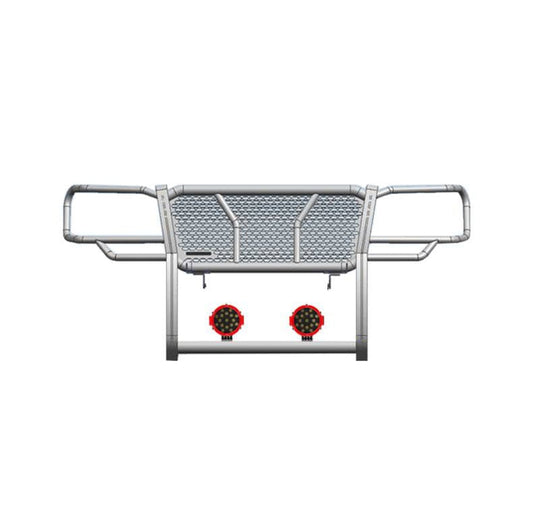 Black Horse RU-TOTA05-B-PLR Black Horse Rugged Heavy Duty Grille Guard Kit - BLKRUTOTA05BP