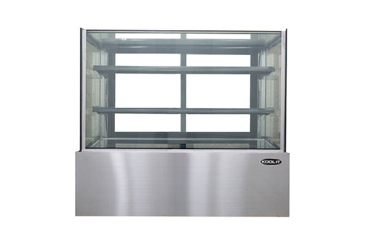Kool-It KBF-36 | 35" Wide Flat Glass Display Case