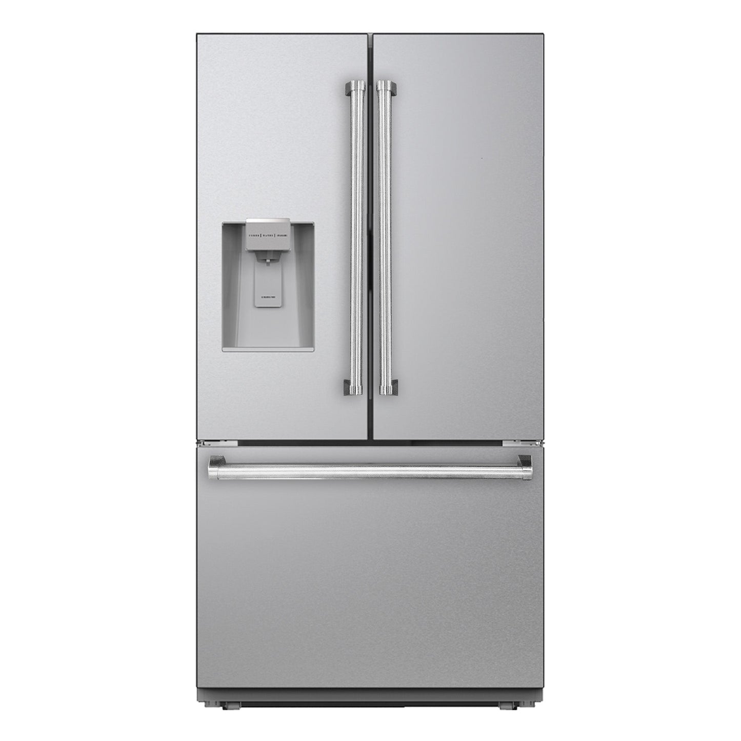 KUCHT 36" 28.9 cu. ft. French Door Standard Depth Refrigerator with Water/Ice Dispenser in Stainless Steel, -  KR900X