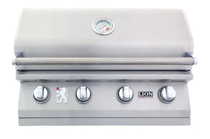 Lion L60000 32 Inch Propane Grill - No Lights or Rotisserie - 65625