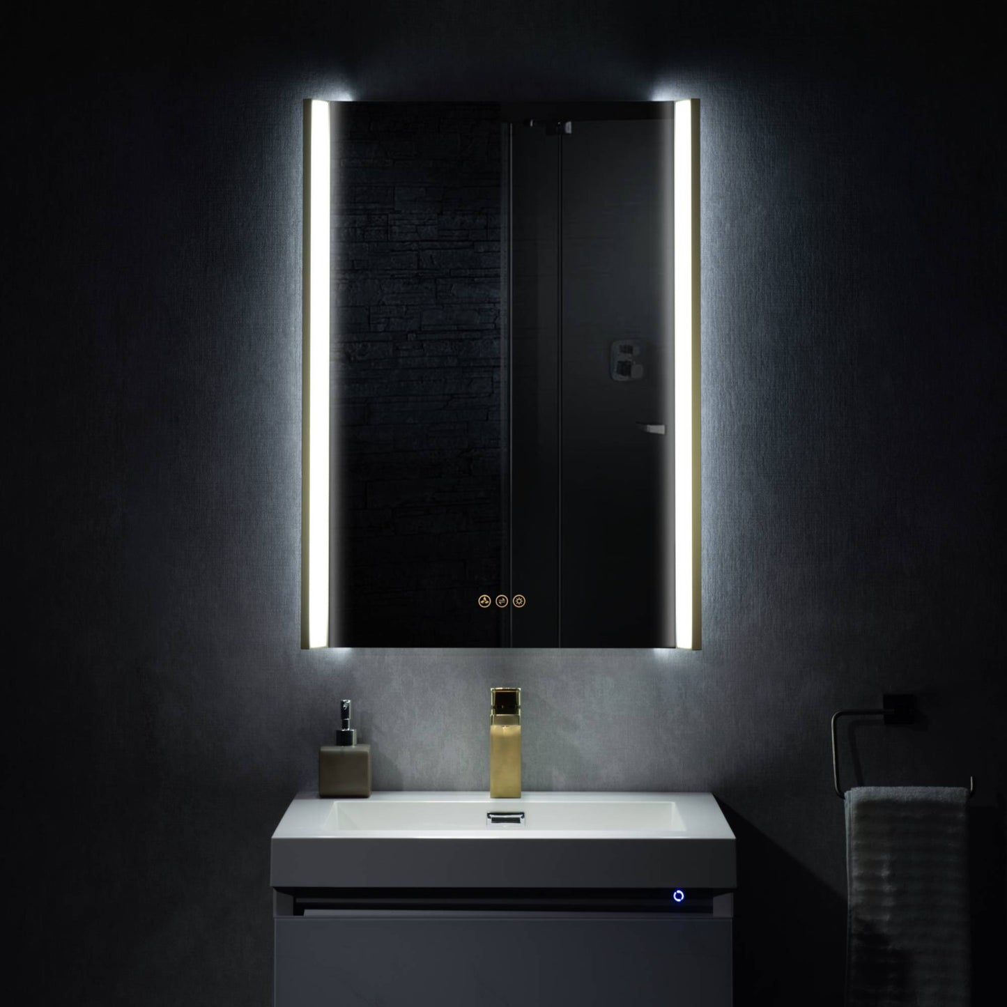 Blossom Binary 24″ LED Mirror - LED M5 2432 CH