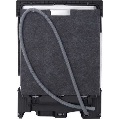 LG 24 in. Front Control Dishwasher with QuadWash and 3rd Rack in Black Stainless Steel (LDFN4542D)