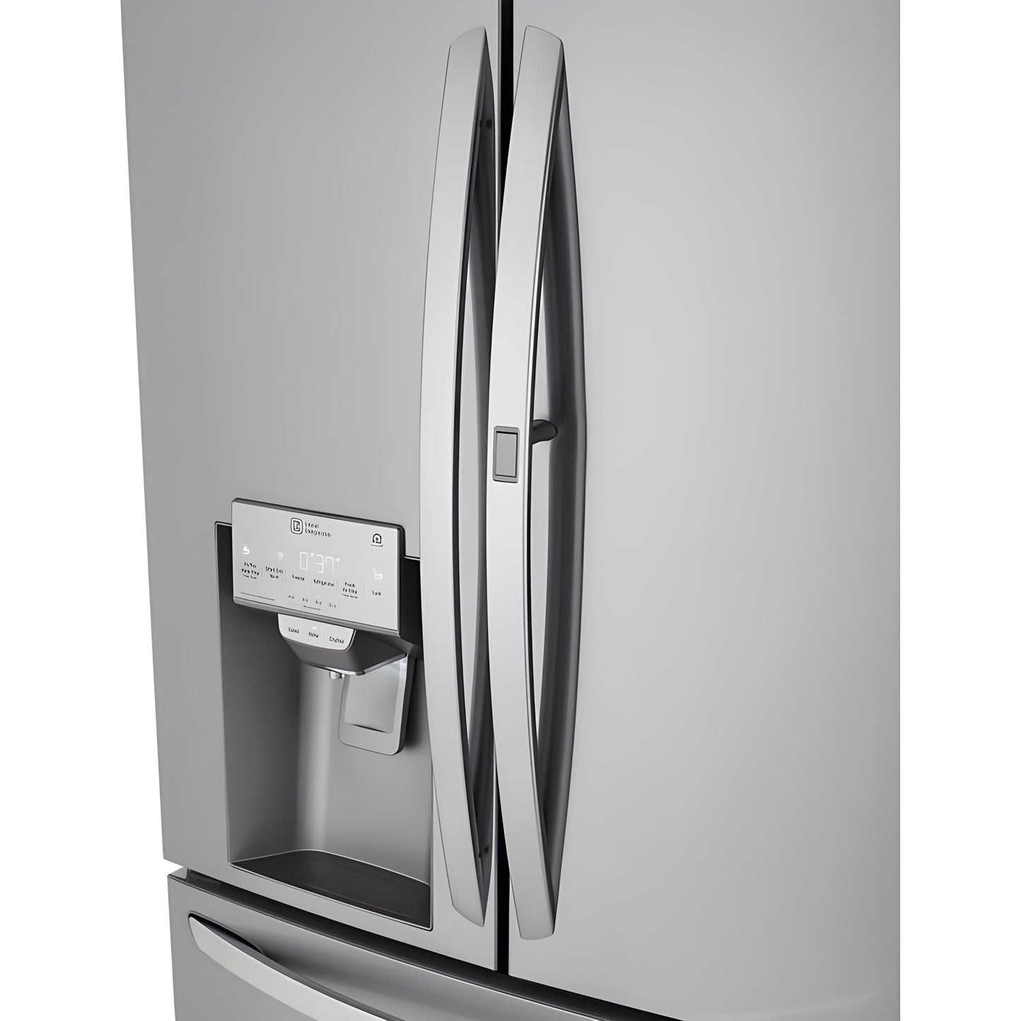 LG 36 in. 4-Door French Door Refrigerator in Stainless Steel 23 Cu. Ft. (LRMDC2306S)