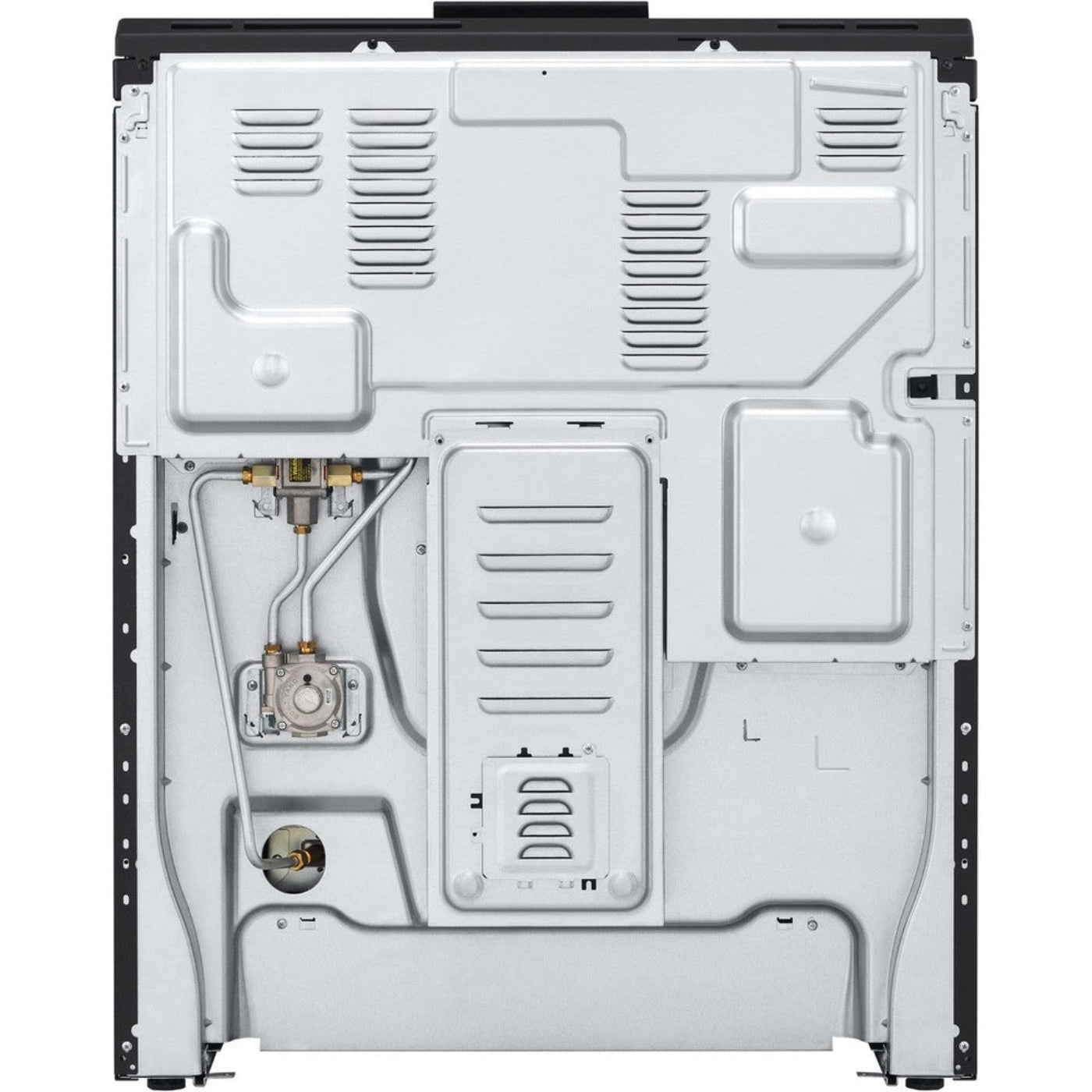 LG 30 in. 5.8 Cu Ft. Smart Wi-Fi Enabled Fan Convection Gas Slide-in Range with Air Fry & EasyClean (LSGL5833D)