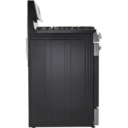 LG 30 in. 5.8-Cu. Ft. Gas Convection Smart Range with AirFry, Stainless Steel (LRGL5823S)