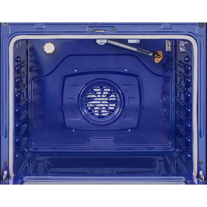 LG 30 in. 5.8-Cu. Ft. Gas Convection Smart Range with AirFry and InstaView, Black Stainless Steel (LRGL5825D)