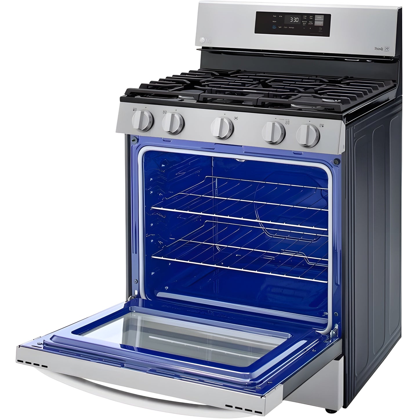 LG 30 in. Gas Smart Range with EasyClean, Stainless Steel (LRGL5821S)