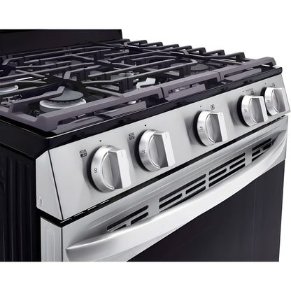 LG 30 in. Gas Smart Range with EasyClean, Stainless Steel (LRGL5821S)