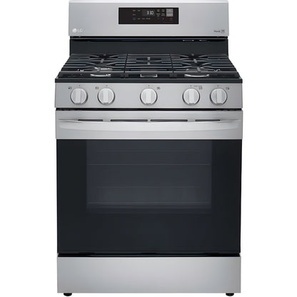 LG 30 in. Gas Smart Range with EasyClean, Stainless Steel (LRGL5821S)