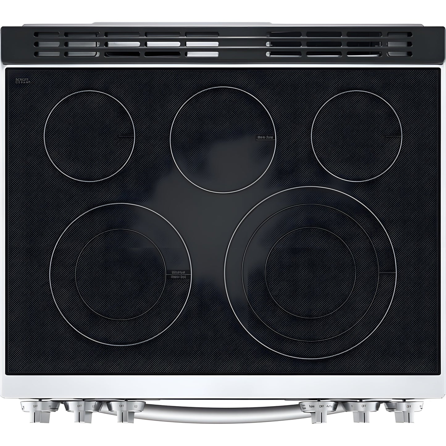 LG 30 in. 6.3-Cu. Ft. Smart Wi-Fi Enabled ProBake Convection InstaView Electric Slide-in Range with Air Fry, Stainless Steel (LSEL6335F)