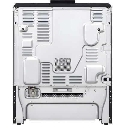 LG 30 in. 6.3-Cu. Ft. Smart Wi-Fi Enabled ProBake Convection InstaView Gas Slide-in Range with Air Fry, Stainless Steel (LSGL6335F)