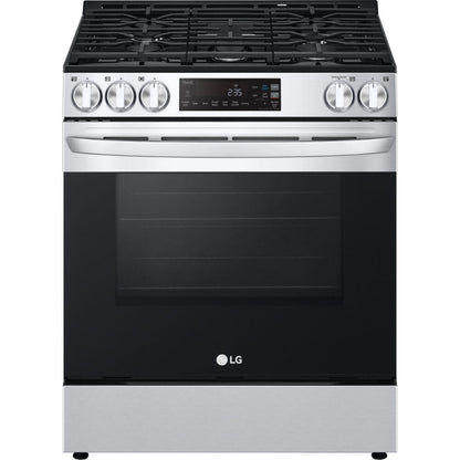 LG 30 in. 5.8-Cu Ft. Smart Wi-Fi Enabled Gas Slide-in Range with EasyClean (LSGL5831F)