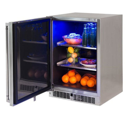 Lynx 24-Inch Professional Outdoor Refrigerator - LN24REFL/R