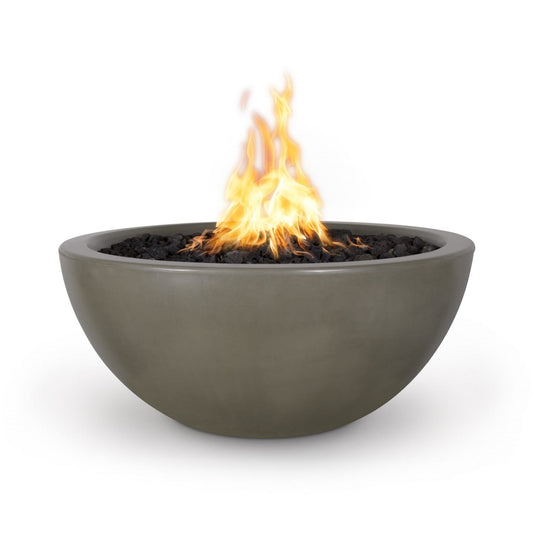 38" Luna Concrete Fire Bowl Ash