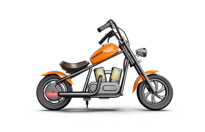 Hyper Gogo Cruiser 12 Plus Electric Motorcycle, Bluetooth - EL-MB03C-ORANGE