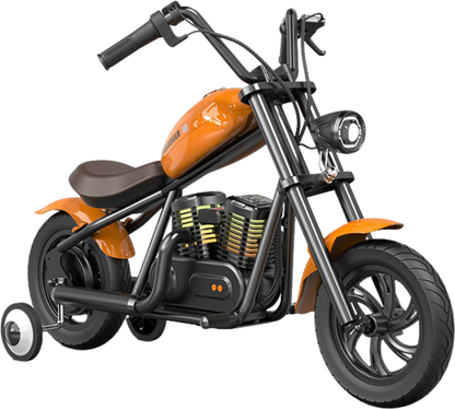 Hyper Gogo Challenger 12 Plus Electric Motorcycle, Bluetooth - EL-MB07C-ORANGE
