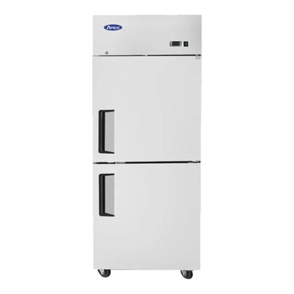 Atosa MBF8010GR 29" Reach-In Top Mount Refrigerator, Half Door, 21.4 Cu.Ft - MBF8010GR