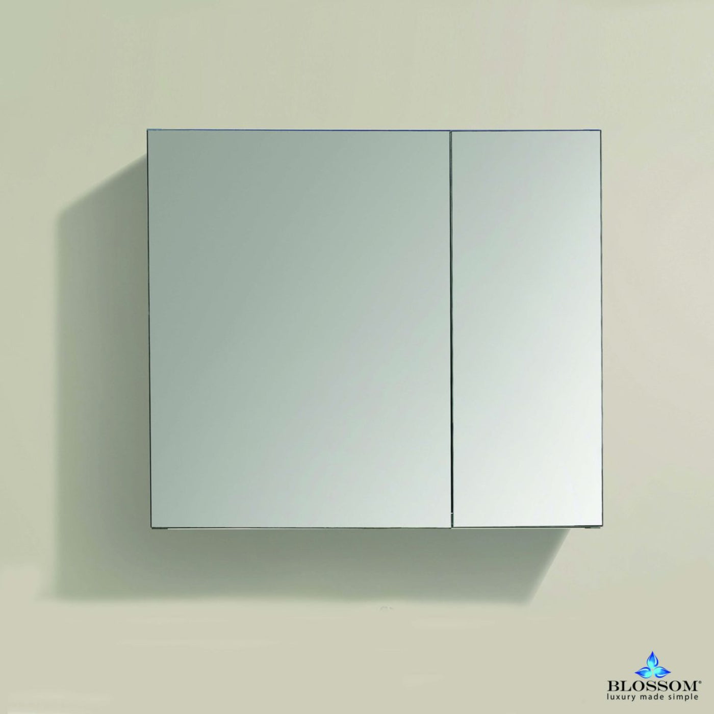 Blossom 30″ Aluminum Medicine Cabinet with Mirror – MC7 3026