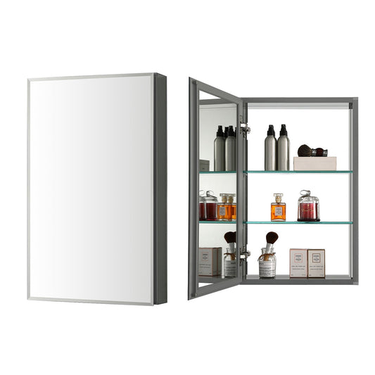 Blossom Aluminum Medicine Cabinet with Mirror – MC8 1526