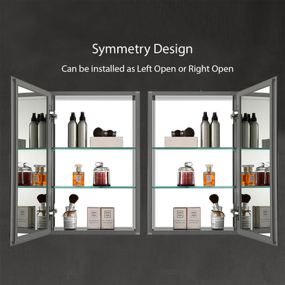 Blossom Aluminum Medicine Cabinet with Mirror – MC8 1526