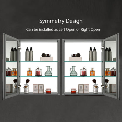 Blossom Aluminum Medicine Cabinet with Mirror – MC8 2026