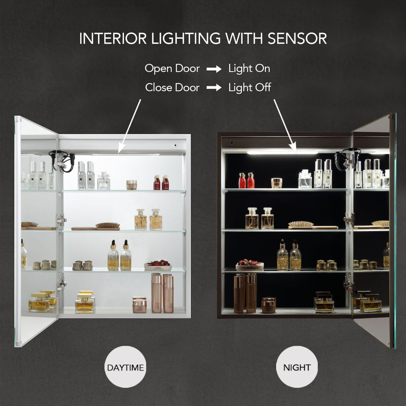 Blossom Vega – 24 Inches LED Medicine Cabinet - MCL4 2432L