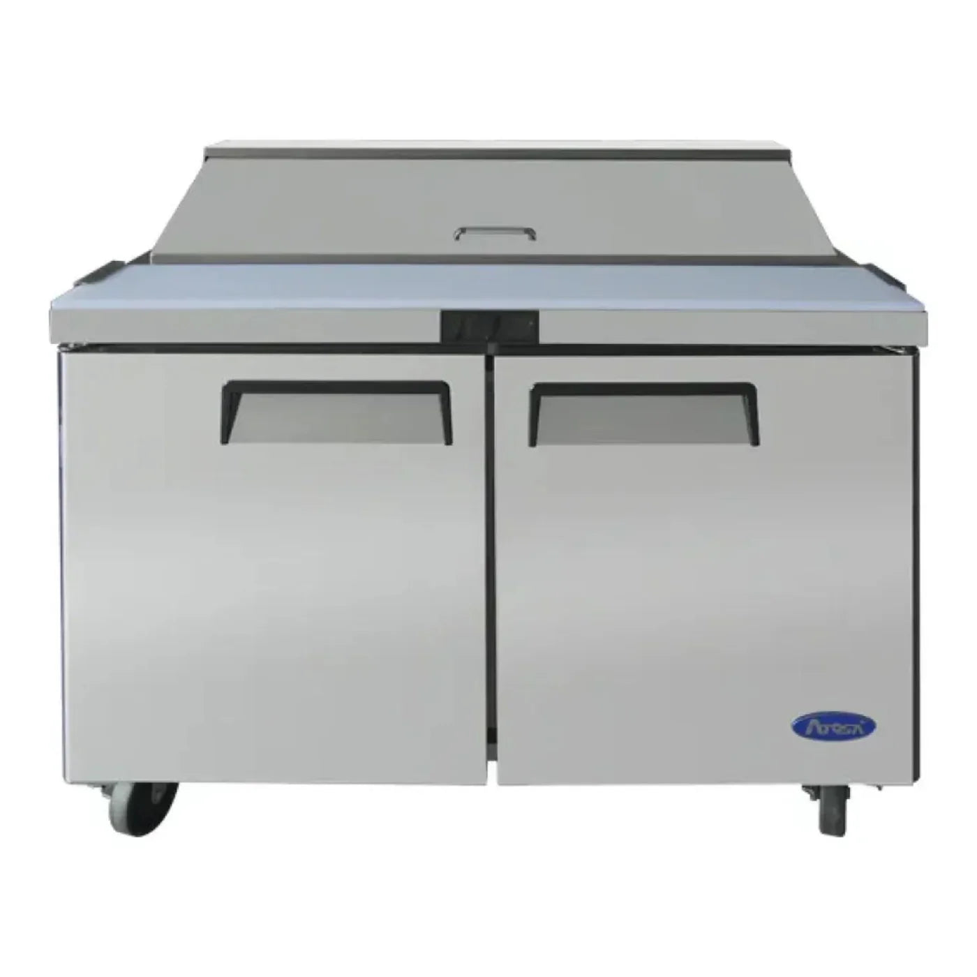 Atosa MSF8302GR 48.2" Sandwich Prep Table, 12 Pans 13.4 Cu.Ft - MSF8302GR