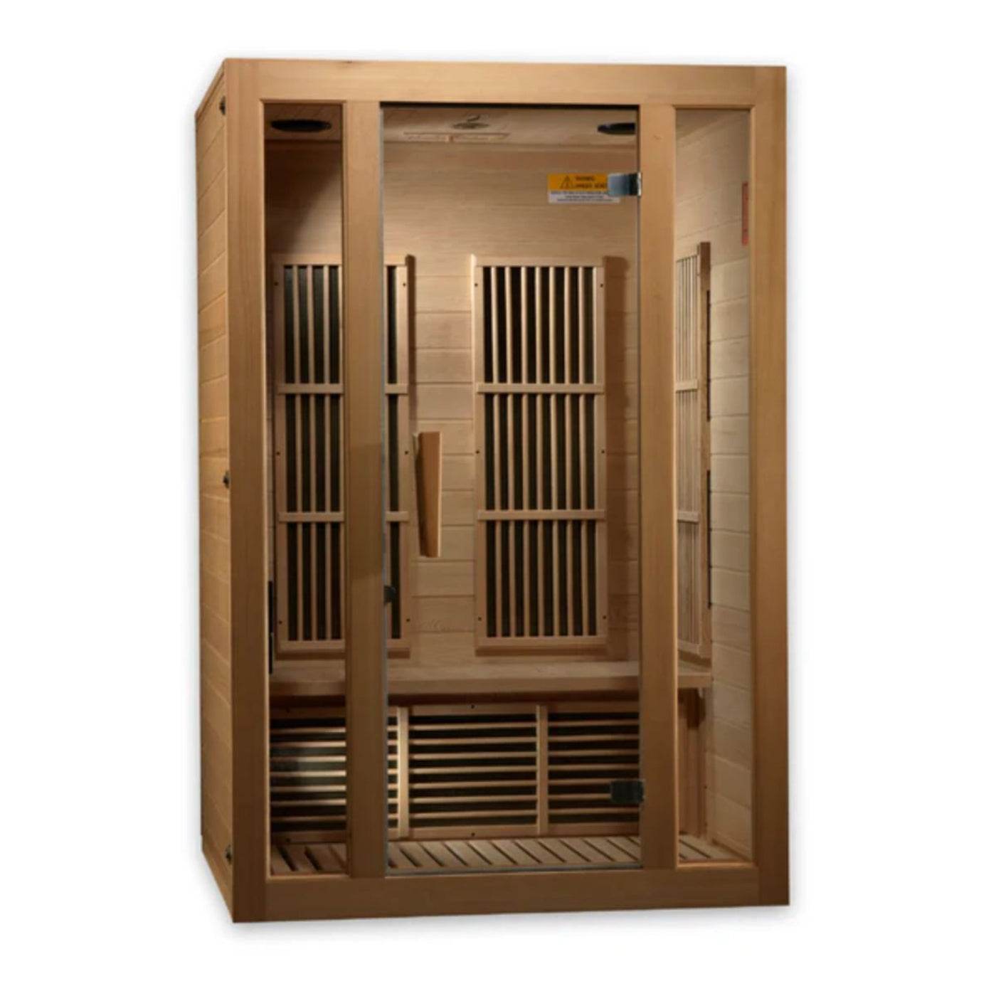 Dynamic Maxxus Seattle 2 person Low EMF FAR Infrared Sauna (MX-J206-01) - MX-J206-01