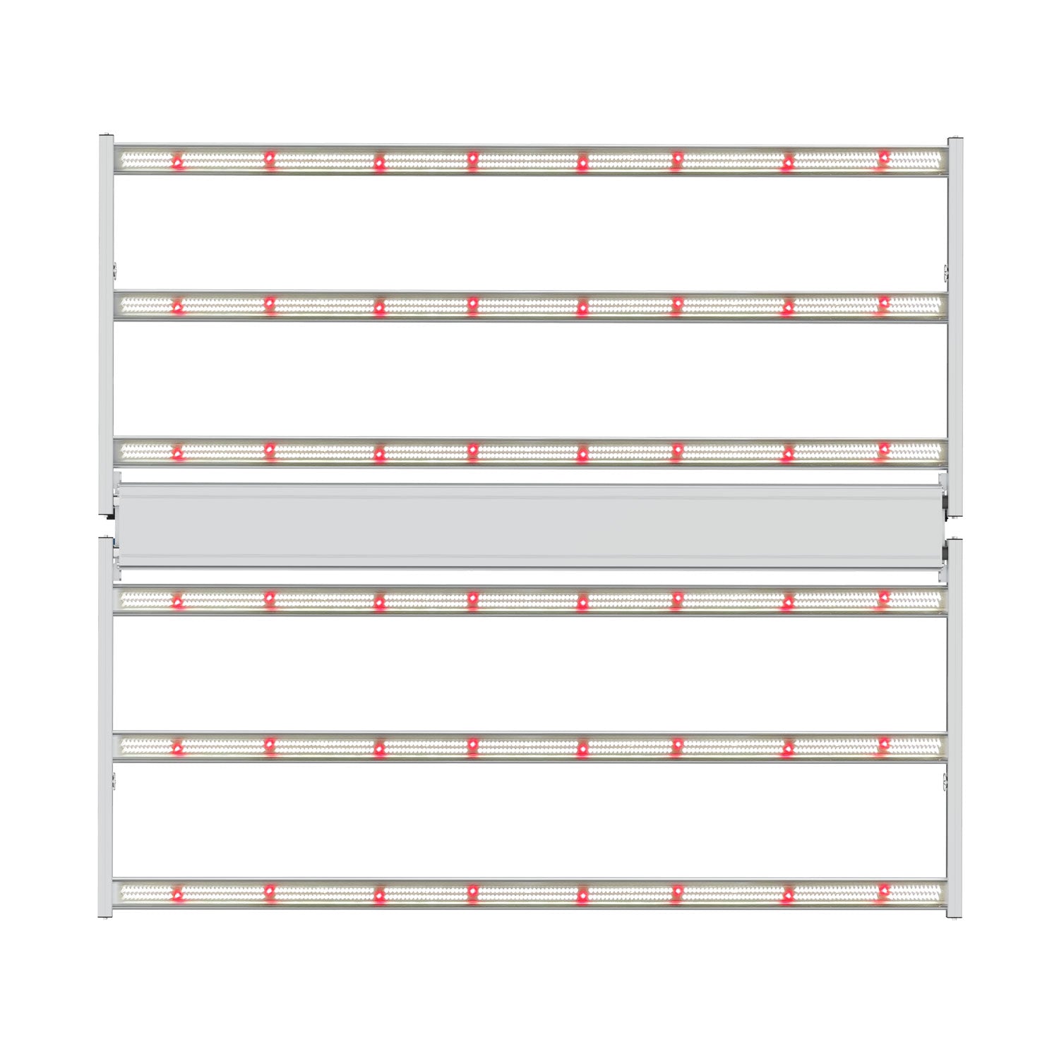 Medic Grow Fold-6 Full Cycle LED Grow Lights for Indoor Plants - 660W, 4X4, High PPFD, Full Spectrum, Onboard Dimmer, Daisy Chain