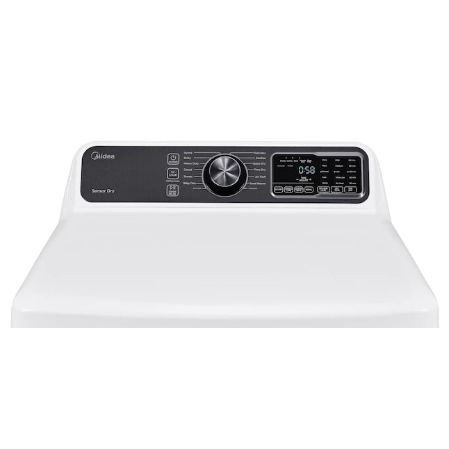 Midea 7.5 Cu. Ft. Front Load Electric Dryer in White - MLG45N3BWW