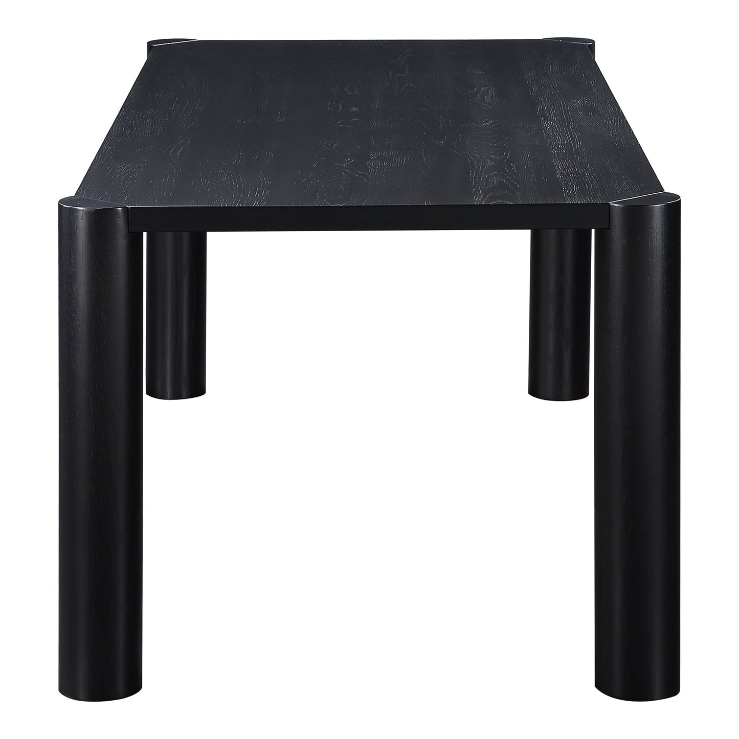 Moe's Home Collection Post Dining Table Oak Black BC-1111-02
