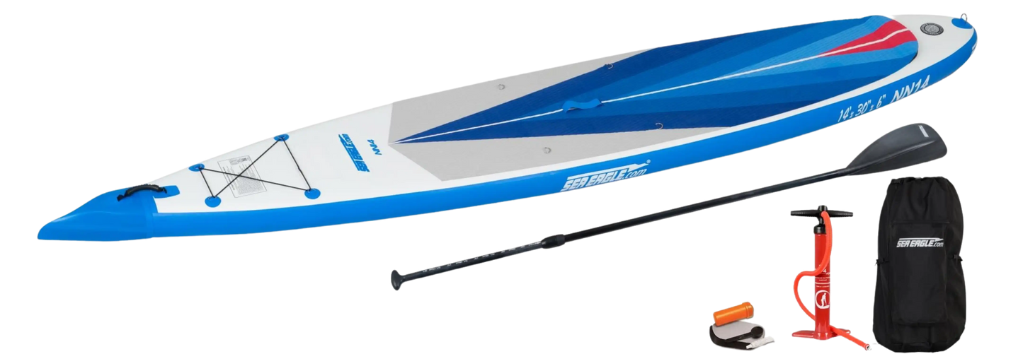 Sea Eagle NN14K_ST NeedleNose 14 Inflatable Board Startup Package New - NN14K_ST