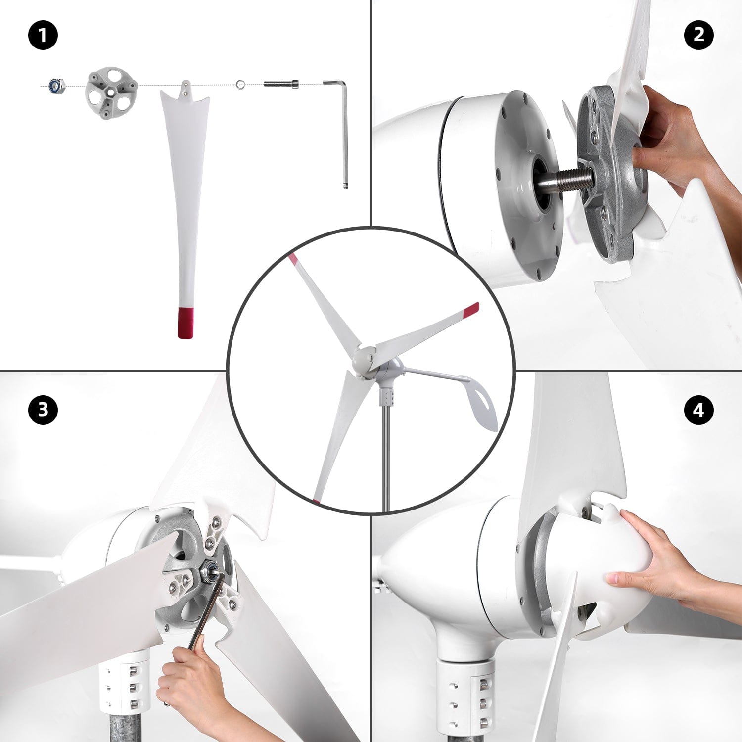 Nature's Generator Powerhouse Wind Turbine - Backyard Provider