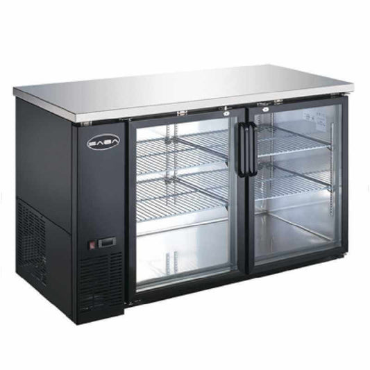 Saba - SBB-27-58G Commercial 58" Back Bar Refrigerator Cooler - SBB-27-58G