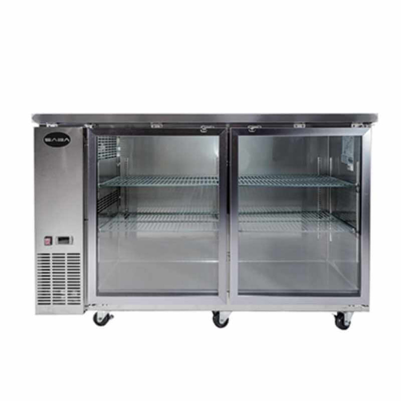 Saba - SBB-24-60GSS Commercial 60" Back Bar Cooler Refrigerator - SBB-24-60GSS