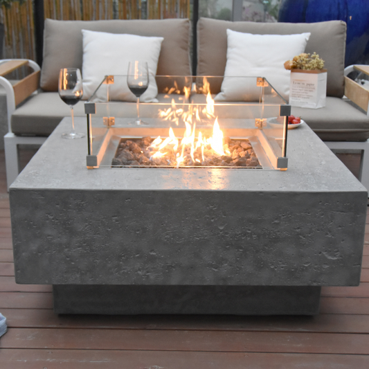 Elementi Manhattan Fire Table