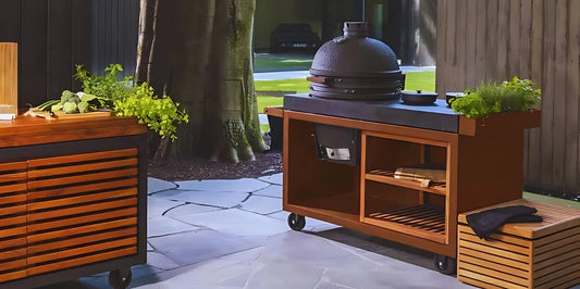 OFYR Kamado Table Corten 135 PRO The Bastard - O-K-T-135-PRO-TW-KJ