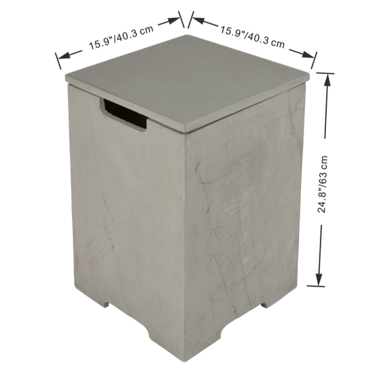 Elementi Plus Square Tank Cover
