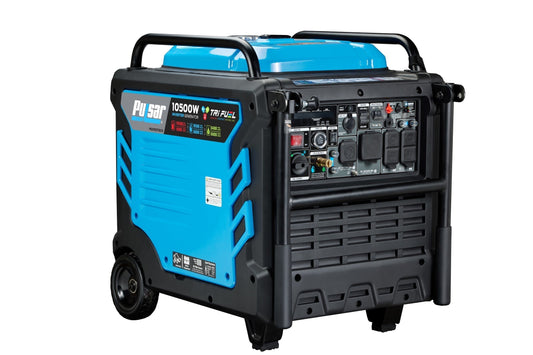 Pulsar PGD105TiSCO 10,500-Watt Tri-Fuel Portable Inverter Generator with CO Sentry - PowerGen USA - PGD105TiSCO